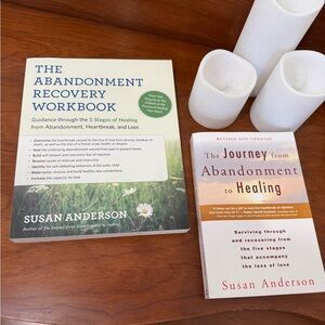 NEW Paperback Self Help Abandonment Recovery Book Set